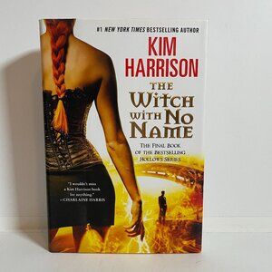 The Witch With No Name by Kim Harrison 2014 Hardcover Signed First Edition
